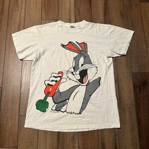 Vintage Bugs Bunny T Shirt Men's 2XL XXL 1995 Warner‎ Bros Made In USA